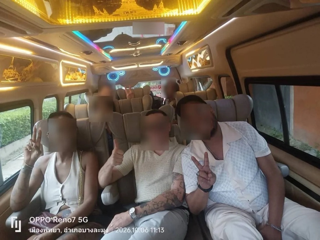 Inside a Kingtocar VIP Commuter on a real trip to Pattaya